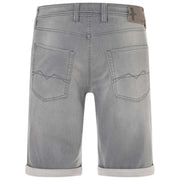 Spodenki jeansowe MAC Jeans Jog'N Light Sweat - jasnoszary letni