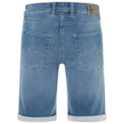 Spodenki jeansowe MAC Jeans Jog'N Light Sweat - letni niebieski, używane, autentyczne