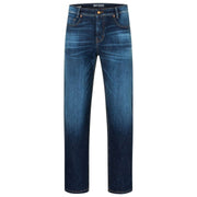Dżinsy MAC Rick Vintage Denim - ciemnoniebieskie, autentyczne 3D, używane