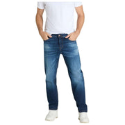 Dżinsy MAC Rick Vintage Denim - ciemnoniebieskie, autentyczne 3D, używane