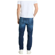 Dżinsy MAC Rick Vintage Denim - ciemnoniebieskie, autentyczne 3D, używane