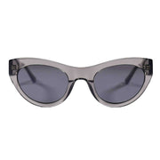 MessyWeekend Donna Sunglasses - Transparent Grey/Grey