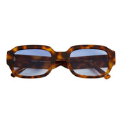 MessyWeekend Downey Sunglasses - Tortoise/Blue