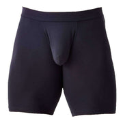 Obviously EliteMan Boxer Brief 9inch Leg  - Charcoal Black
