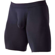 Obviously EliteMan Boxer Brief 9inch Leg  - Charcoal Black