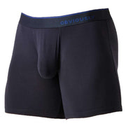Obviously PrimeMan Boxer Brief 6inch Leg  - Charcoal Black