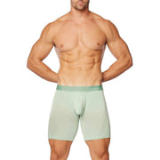 Obviously PrimeMan Boxer Brief 9inch Leg - Mint Green