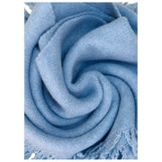 Pudrowy szalik Emily Cosy - Denim Blue