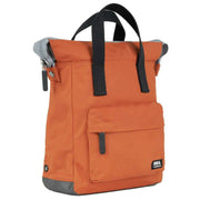 Roka Bantry B Small Black Label Recycled Nylon Backpack - Rooibos Orange