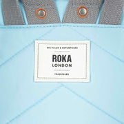 Roka Bantry B Small Recycled Nylon Backpack - Canal Blue