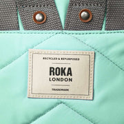 Roka Bantry B Small Recycled Nylon Backpack - Capri Turquoise