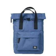 Roka Canfield B Small Black Label Recycled Canvas Backpack - Pacific Blue