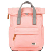 Roka Canfield B Small Recycled Nylon Backpack - Punch Pink