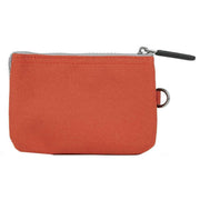 Roka Carnaby Small Black Label Recycled Canvas Wallet - Rooibos Orange