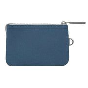 Roka Carnaby Small Creative Waste Two Tone Recycled Canvas Wallet - Deep Blue/Foliage Green