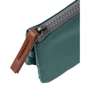 Roka Carnaby Small Sustainable Canvas Wallet - Sage Green