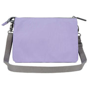 Roka Carnaby XL Recycled Canvas Crossbody Bag - Lavender