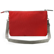 Roka Carnaby XL Recycled Canvas Crossbody Bag - Mars Red