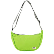 Roka Farringdon Recycled Taslon Slouchy Bag - Lime Green