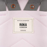 Roka Finchley A Large Recycled Canvas Backpack - Transcendent Pink