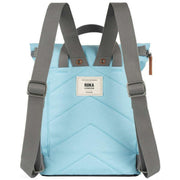 Roka Finchley A Small Recycled Canvas Backpack - Ice Blue