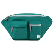 Roka Oval M XL Recycled Nylon Sling Bag - Teal