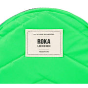 Roka Paddington B Small Recycled Nylon Crossbody Bag - Shamrock Green