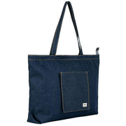 Roka Portobello N Large Tote Bag - Dark Wash Denim Blue