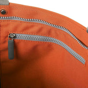 Roka Trafalgar B Recycled Canvas Tote Bag - Pumpkin Orange