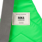 Roka Willesden B Large Recycled Nylon Scooter Bag - Shamrock Green