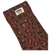 Skarpety Roka Wimbledon Crew – Mini Leopard Brown