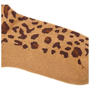 Skarpety Roka Wimbledon Crew - Savannah Leopard Sand Beige