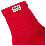 Skarpety Roka Windsor Solid Crew - Scarlet