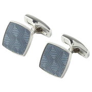 Simon Carter Adagio Cufflinks - Navy