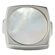 Simon Carter Largo Mother Of Pearl Cufflinks - Pearl