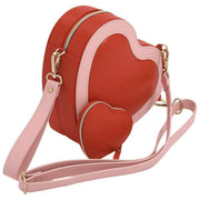 Torba na ramię Stackers Heart - czerwona