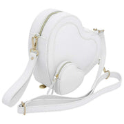 Torba na ramię Stackers Heart - White Pebble