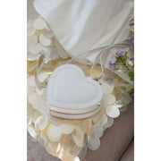 Torba na ramię Stackers Heart - White Pebble
