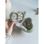 Pudełko na biżuterię Stackers Heart Travel Mama - zielone
