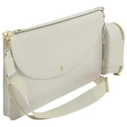 Stackers Elegancka torba na laptopa i kable - krem owsiany