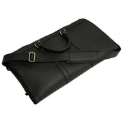Torba weekendowa Stackers – czarny Saffiano