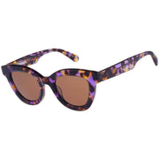 Superdry Chamfered Edges Bold Sunglasses - Purple Tortoise Shell