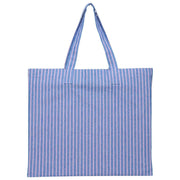 Torba materiałowa Superdry & Co Oxford Stripe – Broker granat/różowy pasek