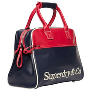 Superdry & Co Torba gimnastyczna w stylu retro - niebieska/czerwona
