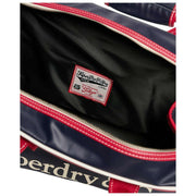 Superdry & Co Torba gimnastyczna w stylu retro - niebieska/czerwona