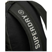 Haftowany plecak Superdry & Co Tarp – czarny/zielony khaki