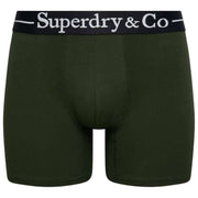 Superdry & Co Potrójne spodenki kąpielowe – czarne/bordowe/oliwkowe