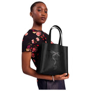 Mała torba z ikoną Ted Baker Bocon Bow – czarna