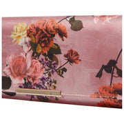 Torebka wieczorowa z nadrukiem Ted Baker Mariita – różowa
