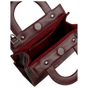 Torba na zakupy Ted Baker Roniaa z uchwytem - ciemnoczerwona